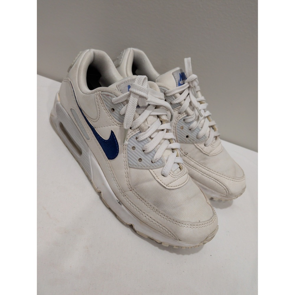 Nike Air Max 90 Summit White Platinum Blue DX0115-100 Women's Size 7